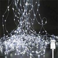 Новорічна світлодіодна гірлянда Кінський хвіст з режимами — магія святкового освітлення